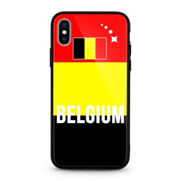 Belgium Flag Logo World Cup iPhone 8 7 Plus Case