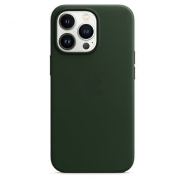 iPhone 13 Pro / iPhone 13 Leather Case with MagSafe - Sequoia Green