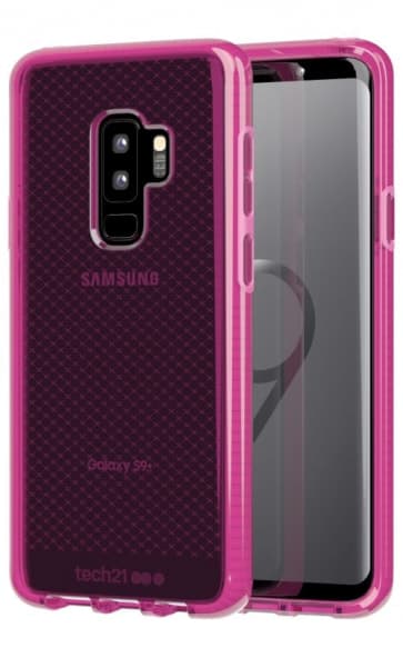 Tech21 Evo Check Case for Galaxy S9+ Plus - Fuchsia
