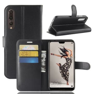 Leather Wallet Case for Huawei P20 / P20 Pro