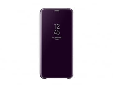 Official Samsung Galaxy S9+ Plus Clear View Stand Cover Case - Purple
