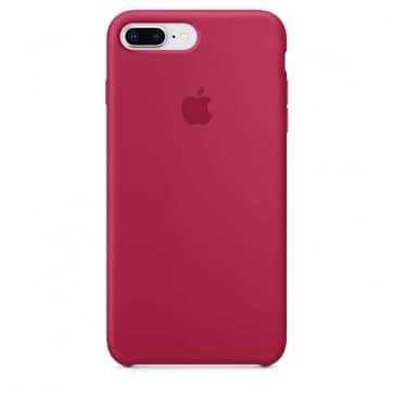 iPhone 8 / 7 Plus Silicone Case - Rose Red