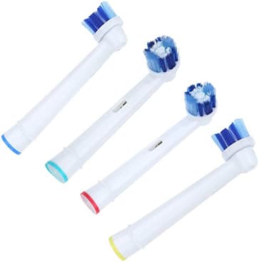 Pack of 4 Toothbrush Replacement Brush Heads for Oral B SB-20A