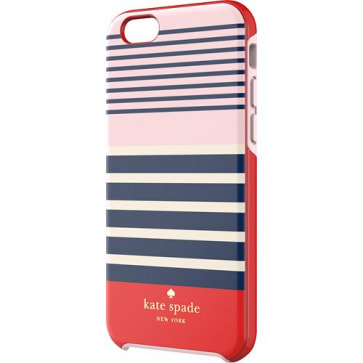 iPhone 6 Plus Kate Spade Laventura Red/Navy/Blush Hybrid Hard Shell Case