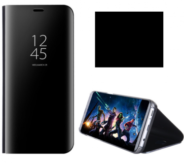Galaxy S20+ Plus Clear View Mirror Case - Black