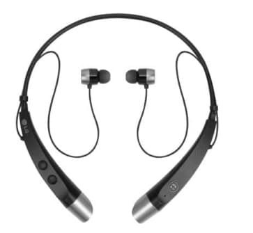 LG TONE+ Plus HBS-500 mini Bluetooth Wireless Stereo Bluetooth Headset Black