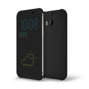 HTC E9 Plus E9+ Dot View Case Black