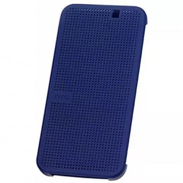 HTC E9 Plus E9+ Dot View Case Blue
