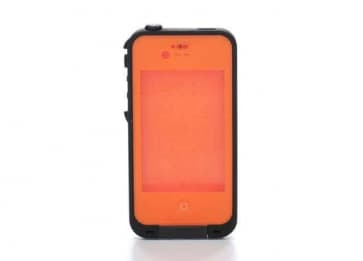 Waterproof Shockproof Orange Case for the iPhone 4 / 4S
