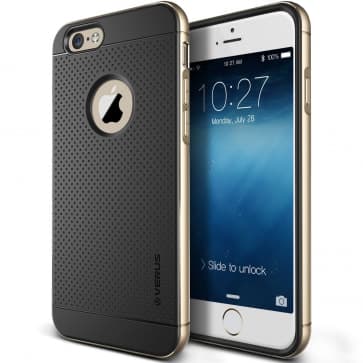 Verus Gold iPhone 6 Plus Case Iron Shield Series