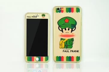 iPhone 6 Plus Army Paul Frank Bumper and Skin Decal Case