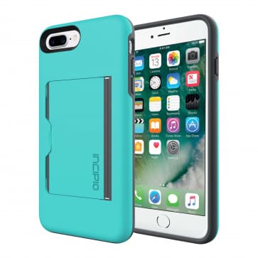 iPhone 7 Plus Incipio Stowaway Cover Turquoise