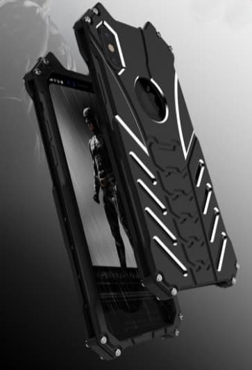 R-Just Batman Dark Knight Metal Case for iPhone 8