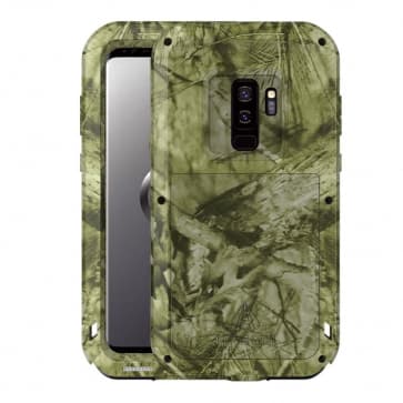 Camo Metal Military Case for Galaxy S9+ Plus