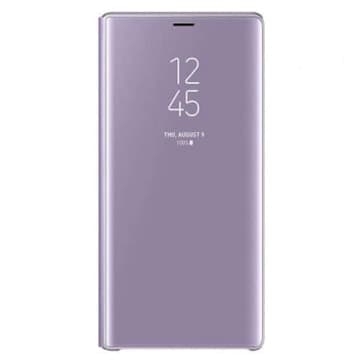 Official Samsung Galaxy Note 9 Clear View Standing Cover Case - Lavender