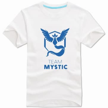 Pokemon Go Blue Team Mystic White T-Shirt