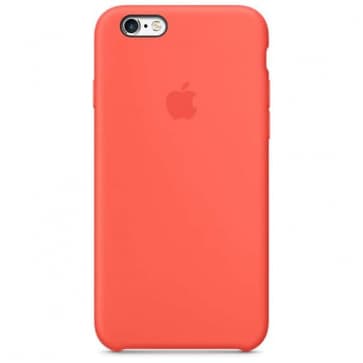 Apple iPhone 6 6s Silicone Case - Apricot