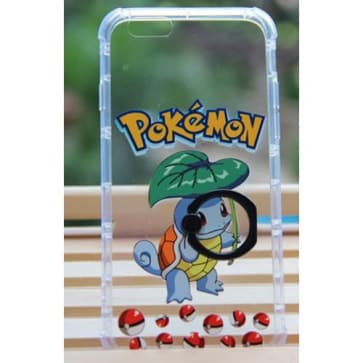 Squirtle Pokemon Go Ring Case for iPhone 6 6s