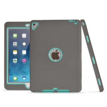 iPad Pro 9.7 Defender Case Grey / Teal