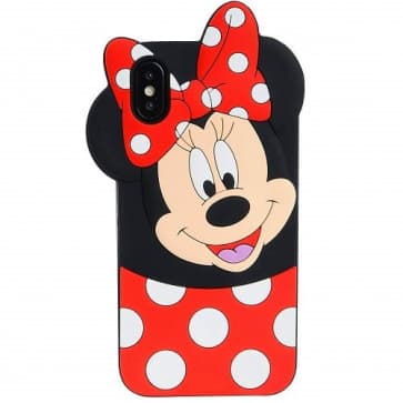 Minnie Mouse Silicone 3D iPhone XS MAX Case