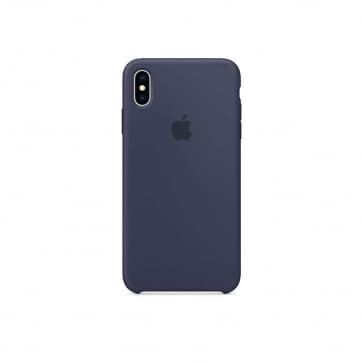 iPhone XS Max Silicone Case - Midnight Blue