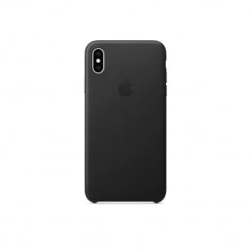 iPhone XR Leather Case - Black
