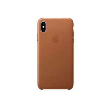 iPhone XR Leather Case - Saddle Brown