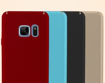 Seamless Ultra Thin .72mm Protective Case for Galaxy Note 7 Rose Gold