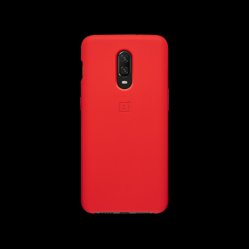 OnePlus 7 Silicone Protective Case Red