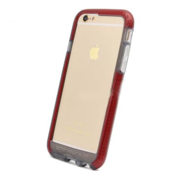 Tech Evo Band Case for iPhone 6 6s Plus Smokey/Red