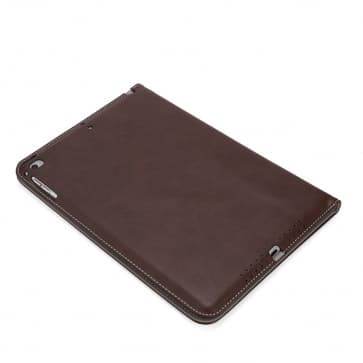 Real Leather Book Folio Case for iPad 10.2 (2019) 7th Gen