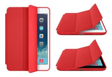 Smart Case for Apple iPad Mini and iPad Mini Retina Red