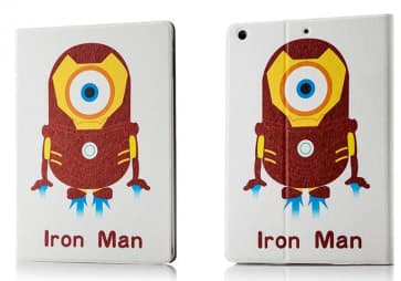 Minion Avengers Iron Man Smart Case for iPad Air
