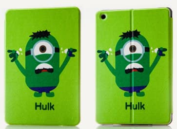 Minion Avengers Hulk Smart Case for iPad Mini 3 2 1