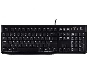 Logitech K120 USB Spillproof Keyboard