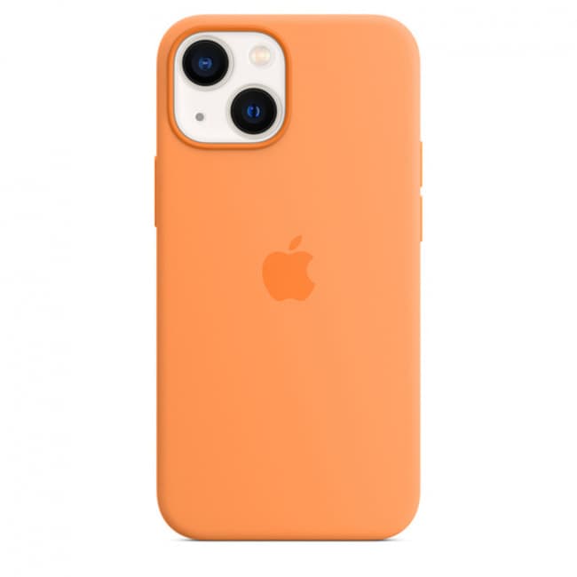 iphone 13 pro silicone case marigold