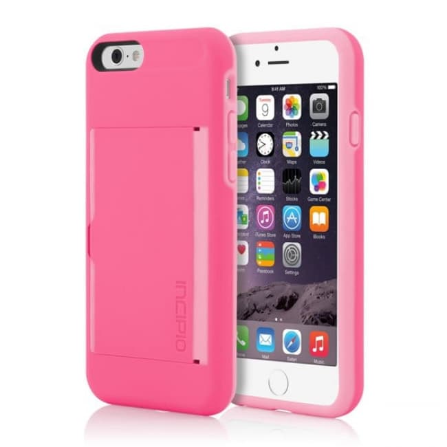 Iphone 6 6s Incipio Stowaway Pink Light Pink Credit Card Case With Stand Tablet Phone Case