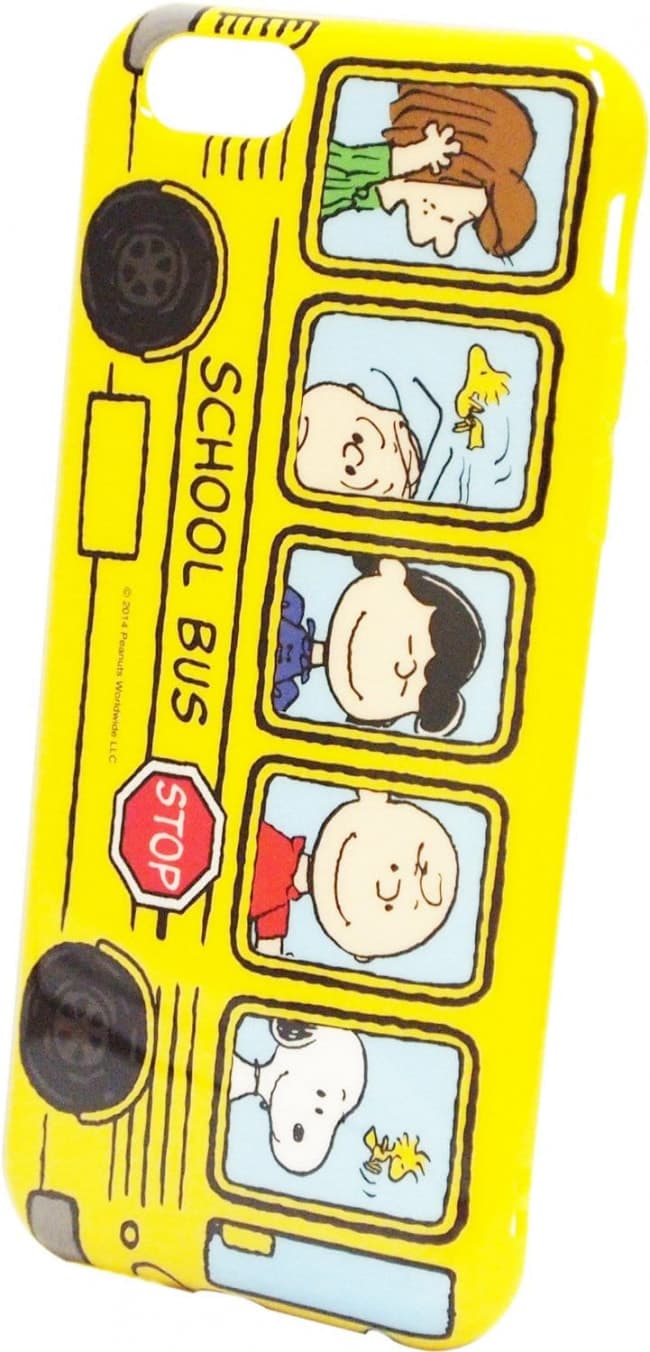 Snoopy Charlie Brown Peanuts School Bus iPhone 6 6s Case Tablet Phone