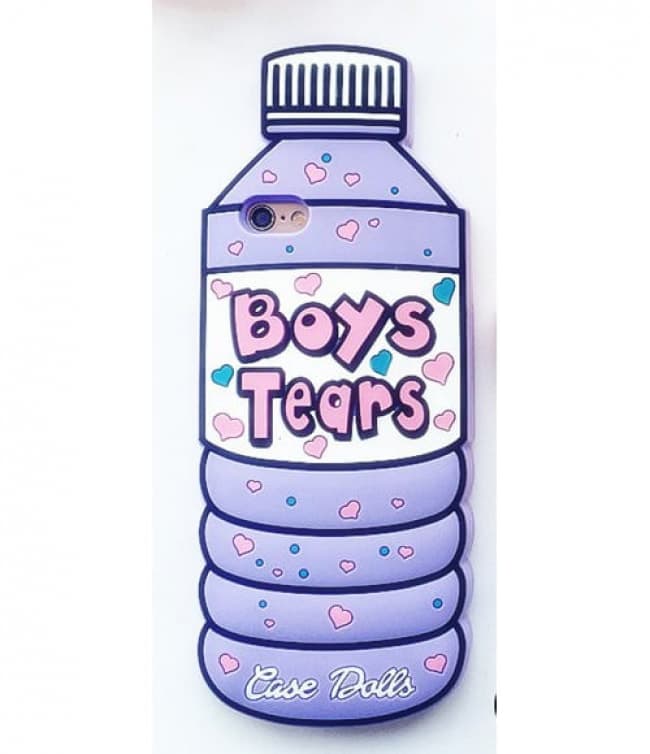 Case Dolls Boy Tears Bottle Case for iPhone 7 Plus Tablet Phone Case