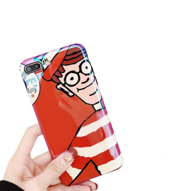 Where's Wally Waldo iPhone 8 7 Case | Tablet Phone Case Where's Wally Waldo iPhone 8 7 Case | Tablet Phone Case