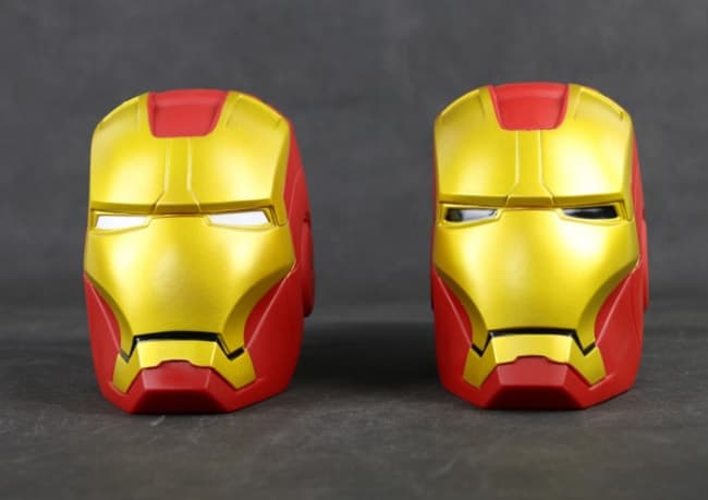 marvel iron man piggy bank