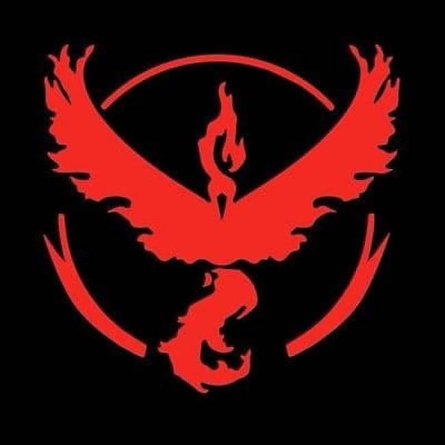 Pokemon Go Red Team Valor Window Decal Tablet Phone Case