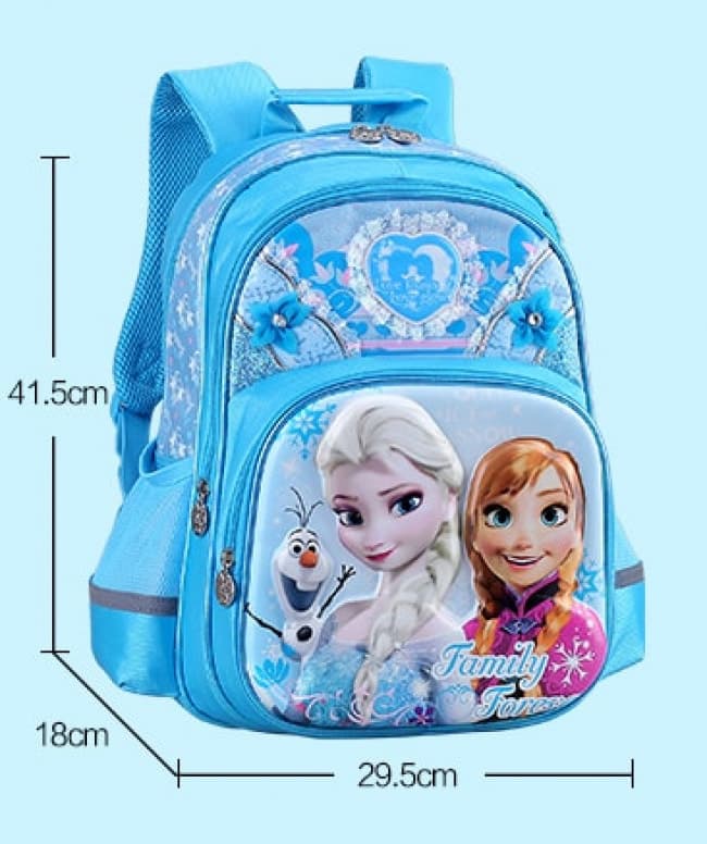 Frozen Elsa And Anna 3d Backpack Ages 5 To 12 17 Inch Tablet Phone Case