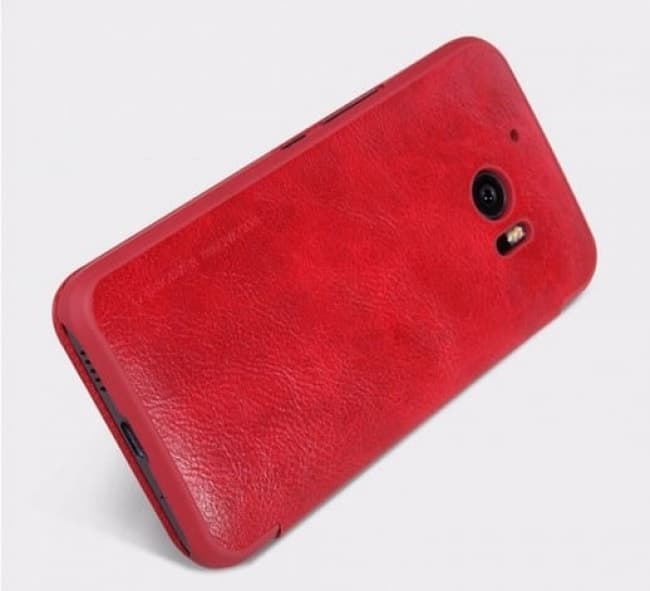 htc 10 genuine leather ice view case
