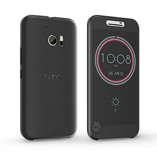 htc 10 original ice view case black
