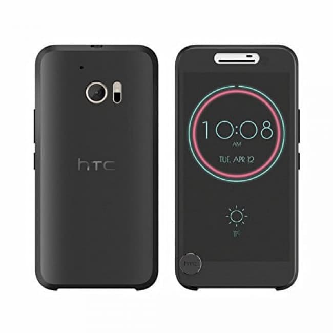 htc 10 original ice view case black