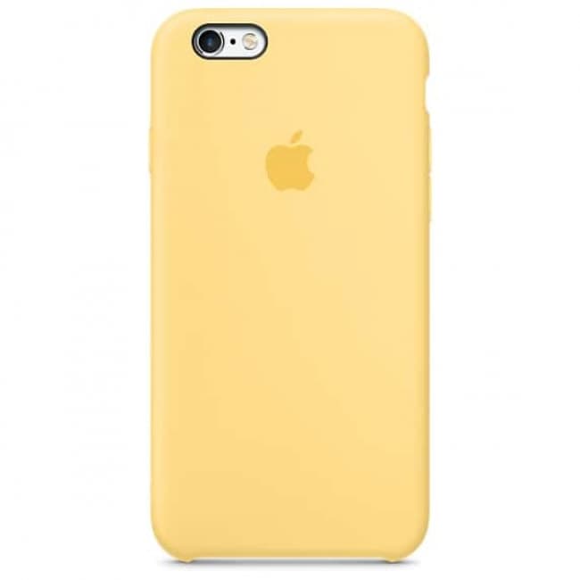 Apple Iphone 6 6s Plus Silicone Case Yellow Tablet Phone Case