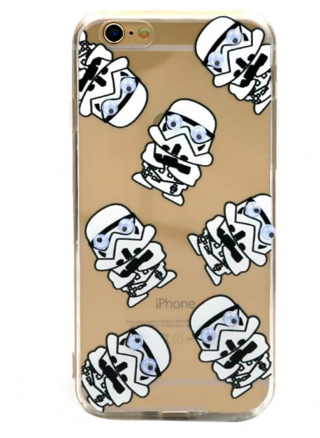 Star Wars Stormtropper Googly Eyes Iphone 6 6s Plus Case Tablet Phone Case