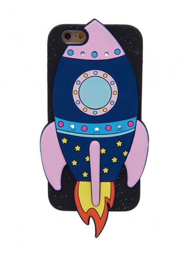 Skinny Dip Light Up Pink Rocket Iphone 6 6s Case Tablet Phone Case