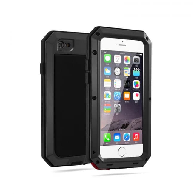 Shockproof Gorilla Glass Metal Case iPhone 7 Plus | Tablet Phone